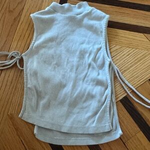 PrettyLittleThing Light Gray Tank Top